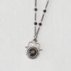 potion of one wish pendant necklace with star ruby gemstone